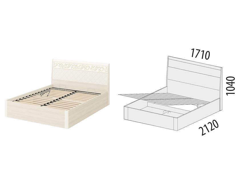 Кровать с подъемным механизмом Тиффани 93.21.1 